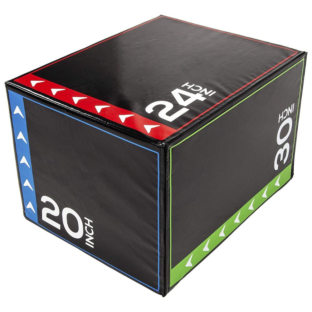 קוביה פליאומטרית - קופסא פליאומטרית מרופדת רכה 76*60*50 ס"מ