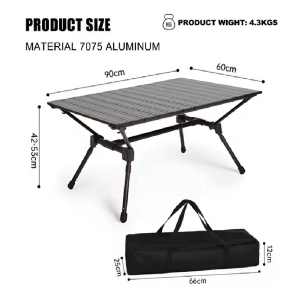 שולחן קמפינג - שולחן קמפינג מתקפל