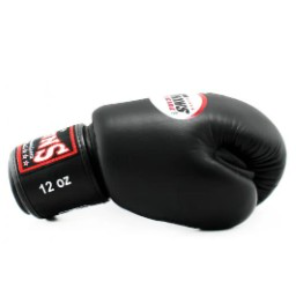 כפפות אגרוף חברת Twins בצבעים שחור, לבן ובורדו דגם BGVL3