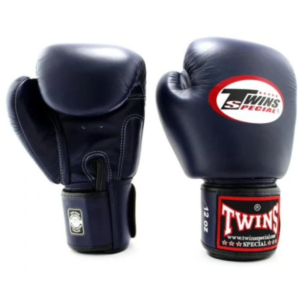 כפפות אגרוף חברת Twins בצבעים שחור, לבן ובורדו דגם BGVL3