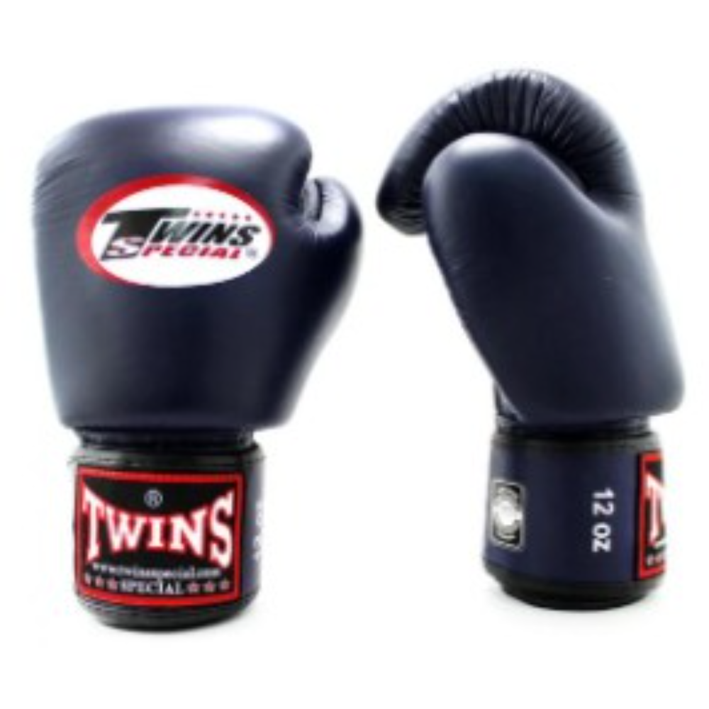 כפפות אגרוף חברת Twins בצבעים שחור, לבן ובורדו דגם BGVL3