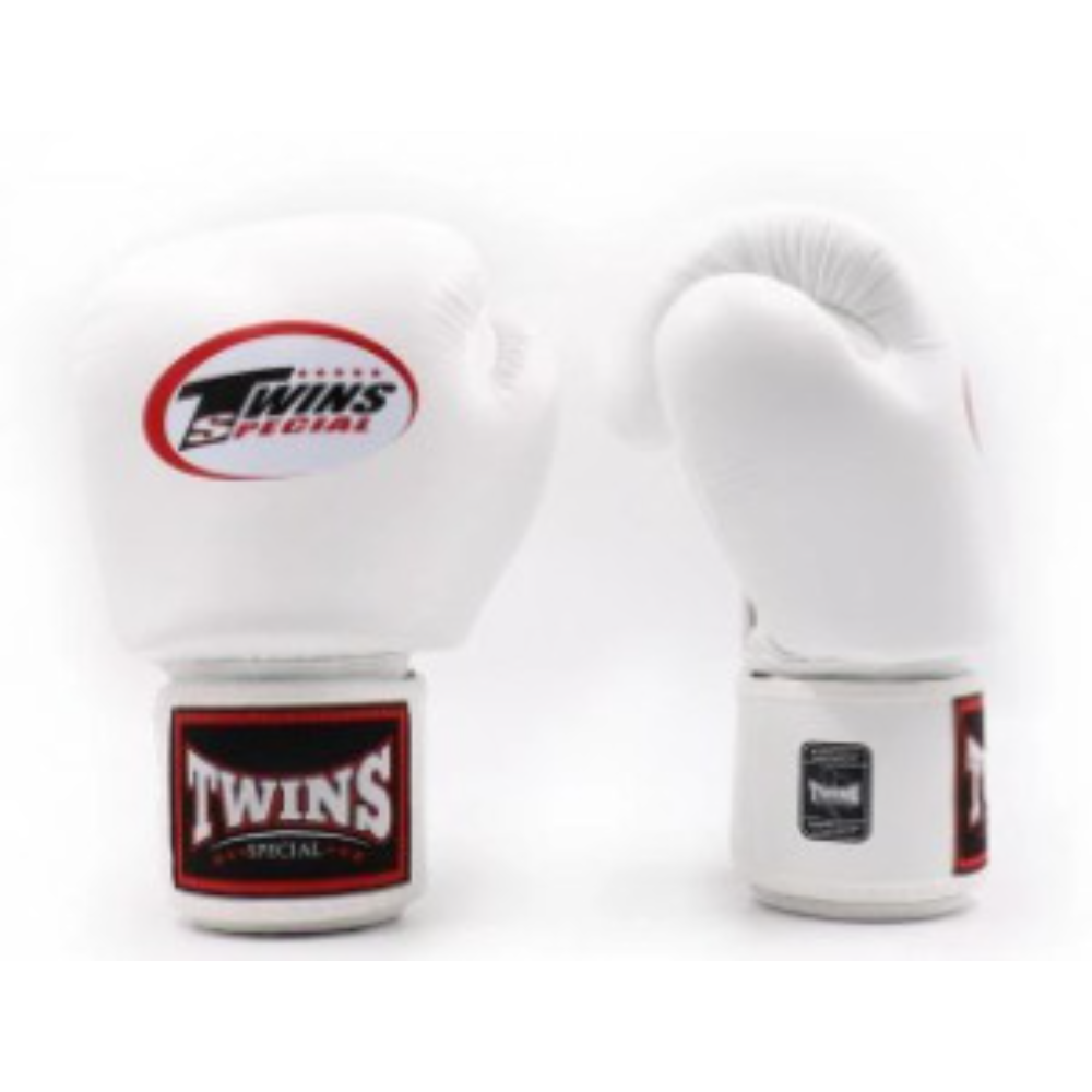 כפפות אגרוף חברת Twins בצבעים שחור, לבן ובורדו דגם BGVL3