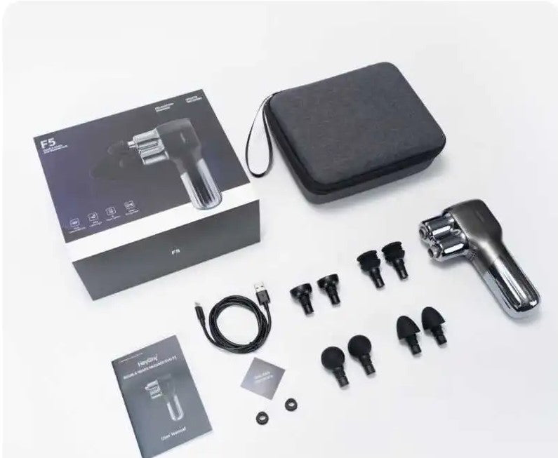 אקדח עיסוי מקצועי כפול Beoka F5