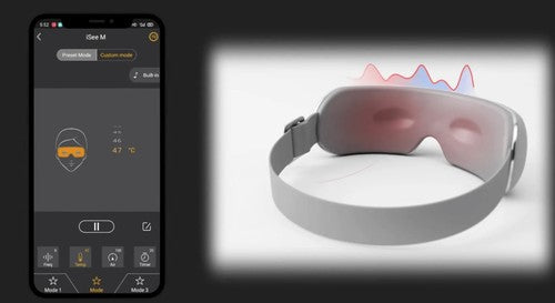 מסכת עיסוי לעיניים Breo iSeeM