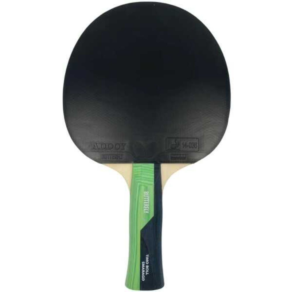 - מחבט פינג פונג בטרפליי Butterfly Timo Boll SMARAGD- למתחילים