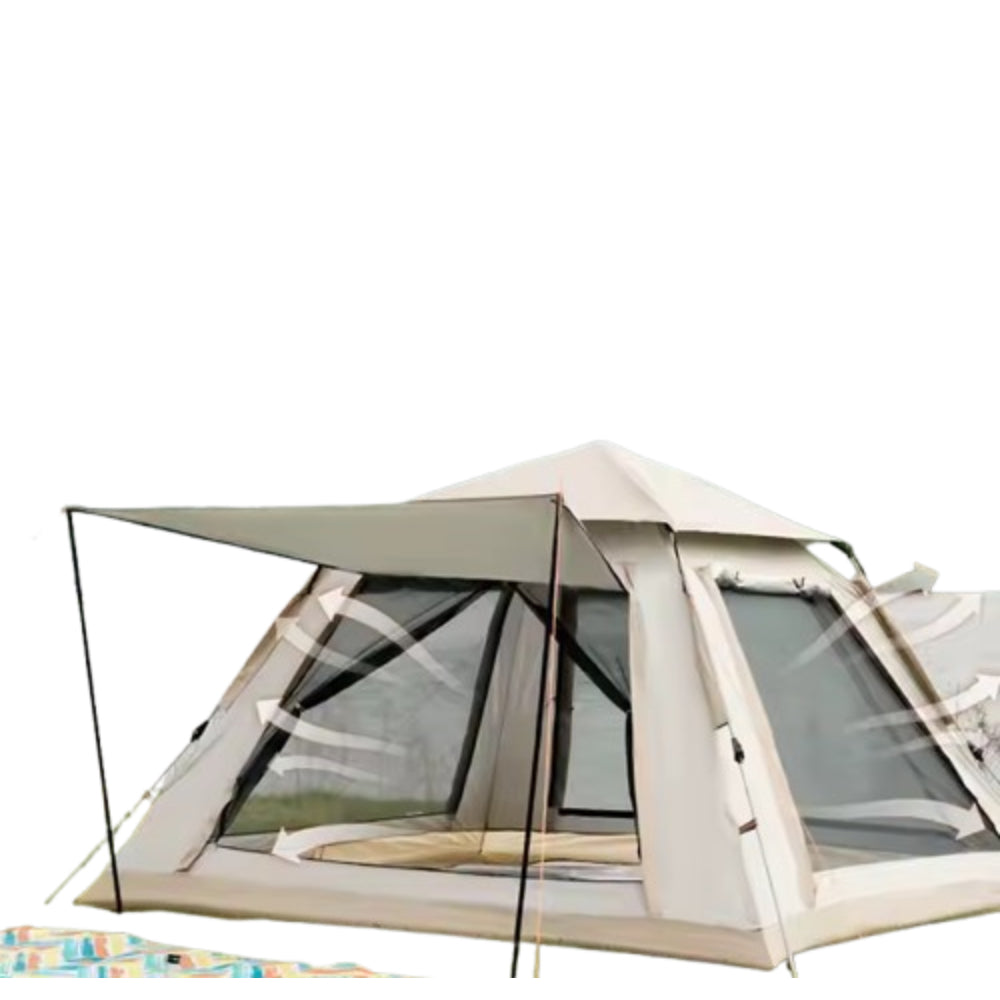 אוהל קמפינג פתיחה מהירה מתקפל 4 אנשים