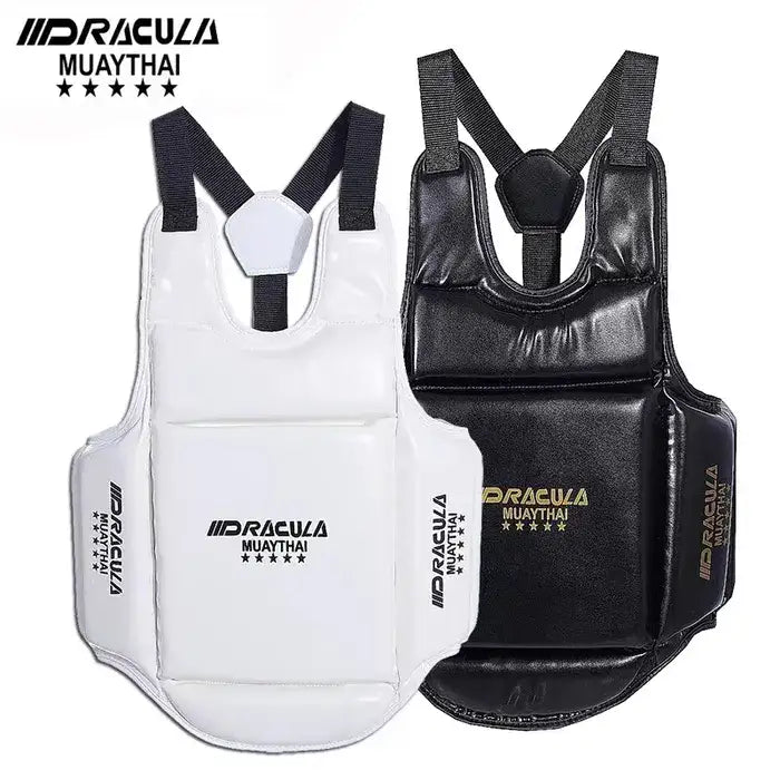 מגן גוף למתאגרף DRACULA צבע שחור / לבן