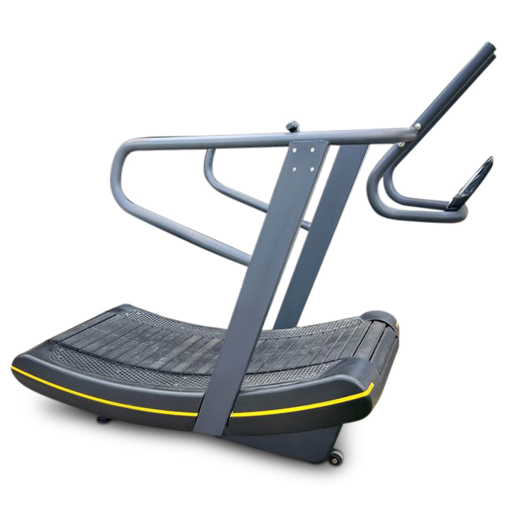 מסלול ריצה מכני (רצועת אלומיניום!) - הליכון מעוקל מקצועי - דגם Sprinter800