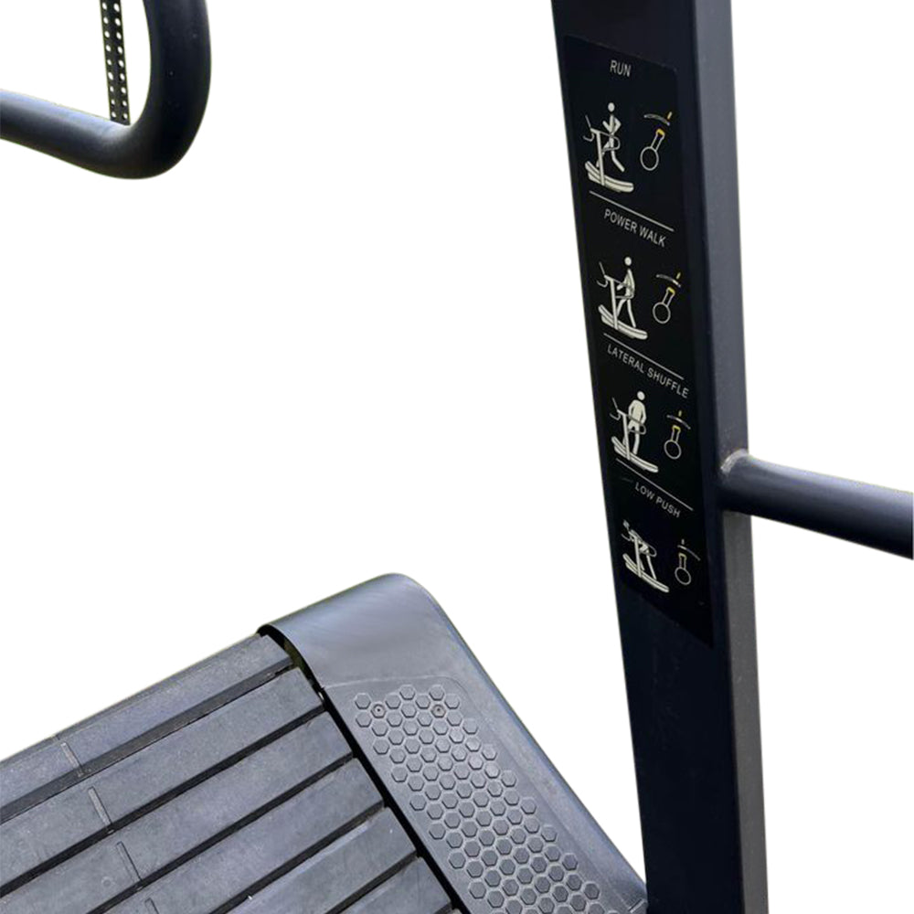 מסלול ריצה מכני (רצועת אלומיניום!) - הליכון מעוקל מקצועי - דגם Sprinter800