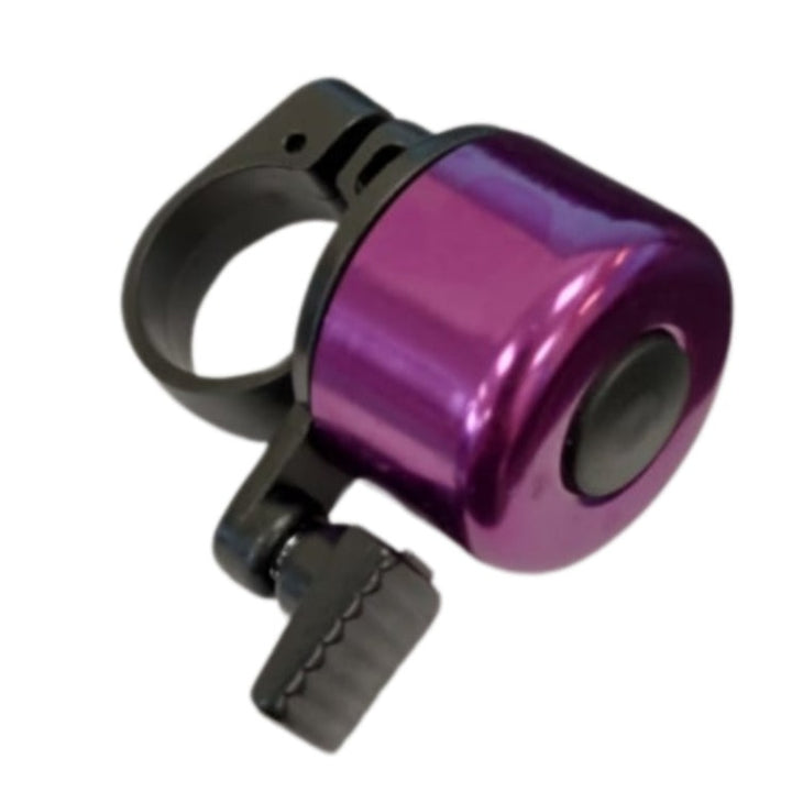 פעמון לאופניים ולקורקינט עגול קוטר 3.5 ס"מ בצבעים נבחרים