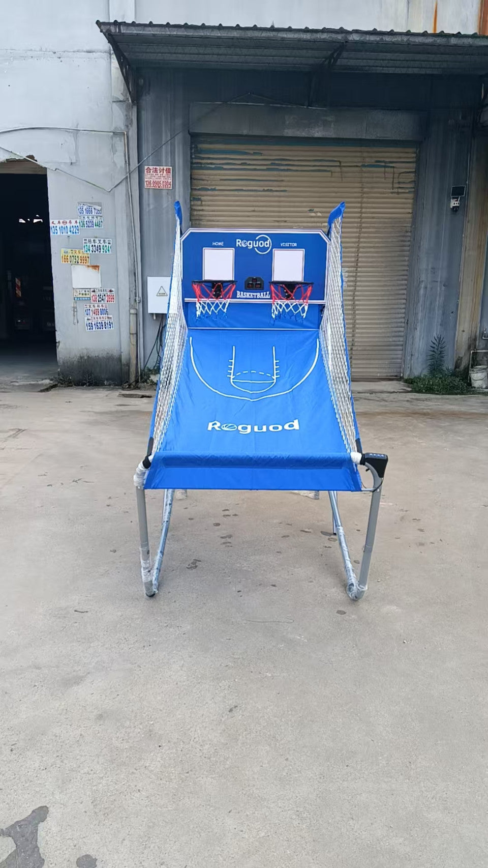 מתקן קליעה כדורסל זוגי איכותי דיגיטלי