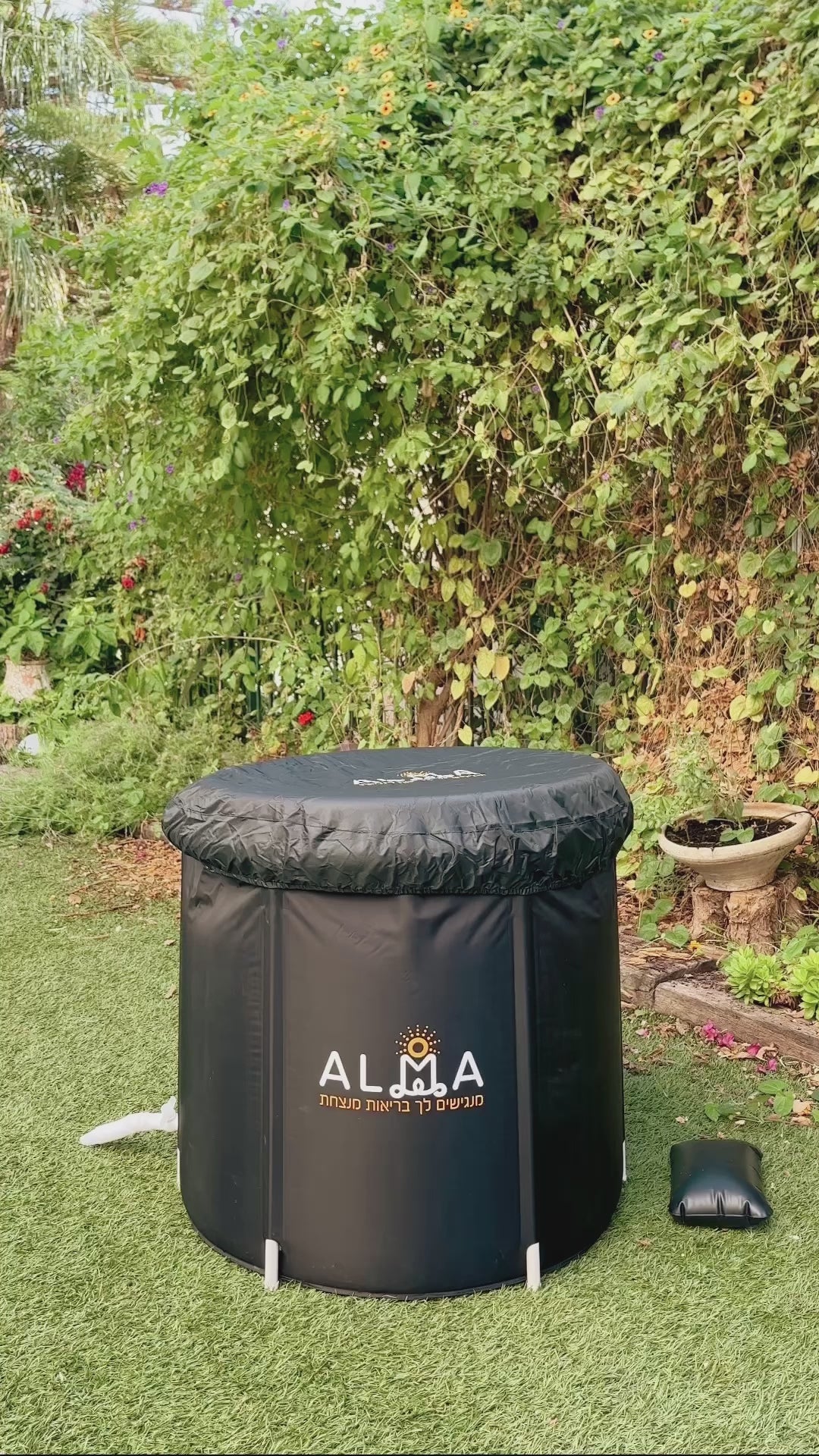 אמבטיית קרח - אמבטיית קרח ביתית דגם קרליבו