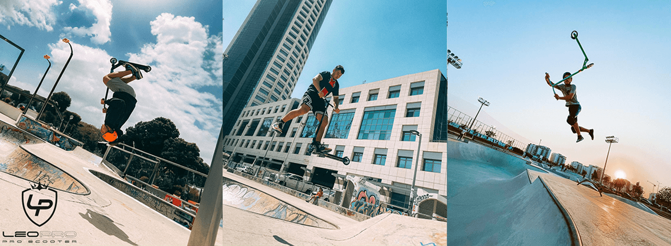 קורקינט מתקפל לילדים LEO PRO URBAN בצבעים נבחרים