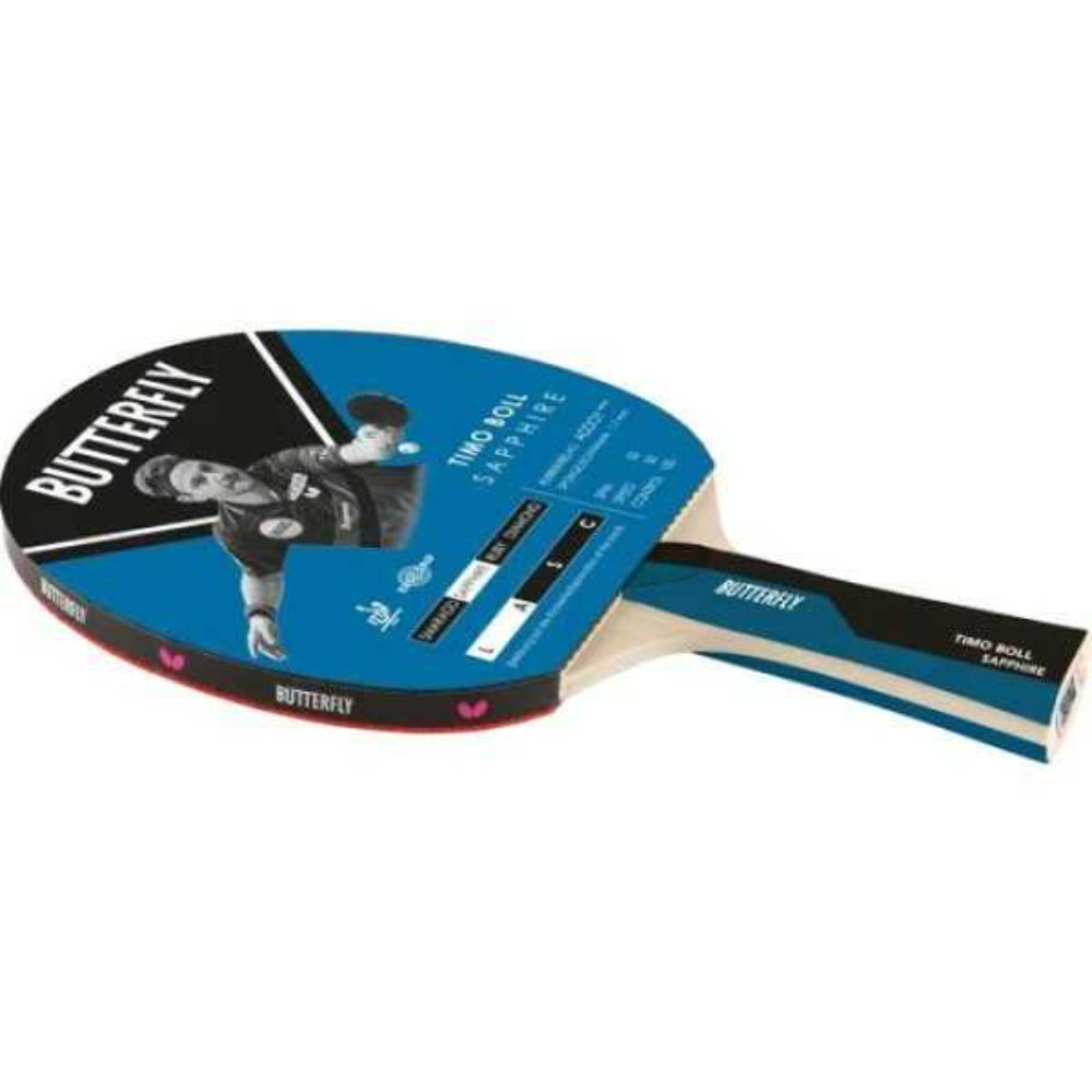 - מחבט פינג פונג בטרפליי Butterfly Timo Boll SAPPHIRE- למתחילים