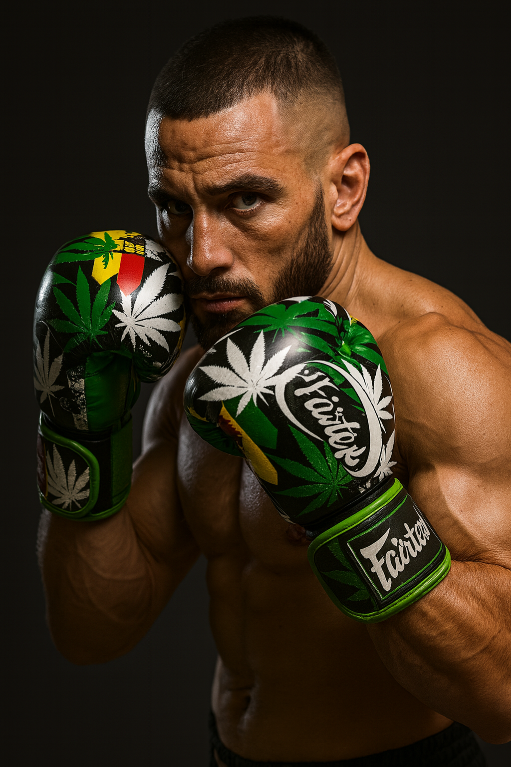 דגם  כפפות אגרוף מבית Twins גראס BGVL3-54