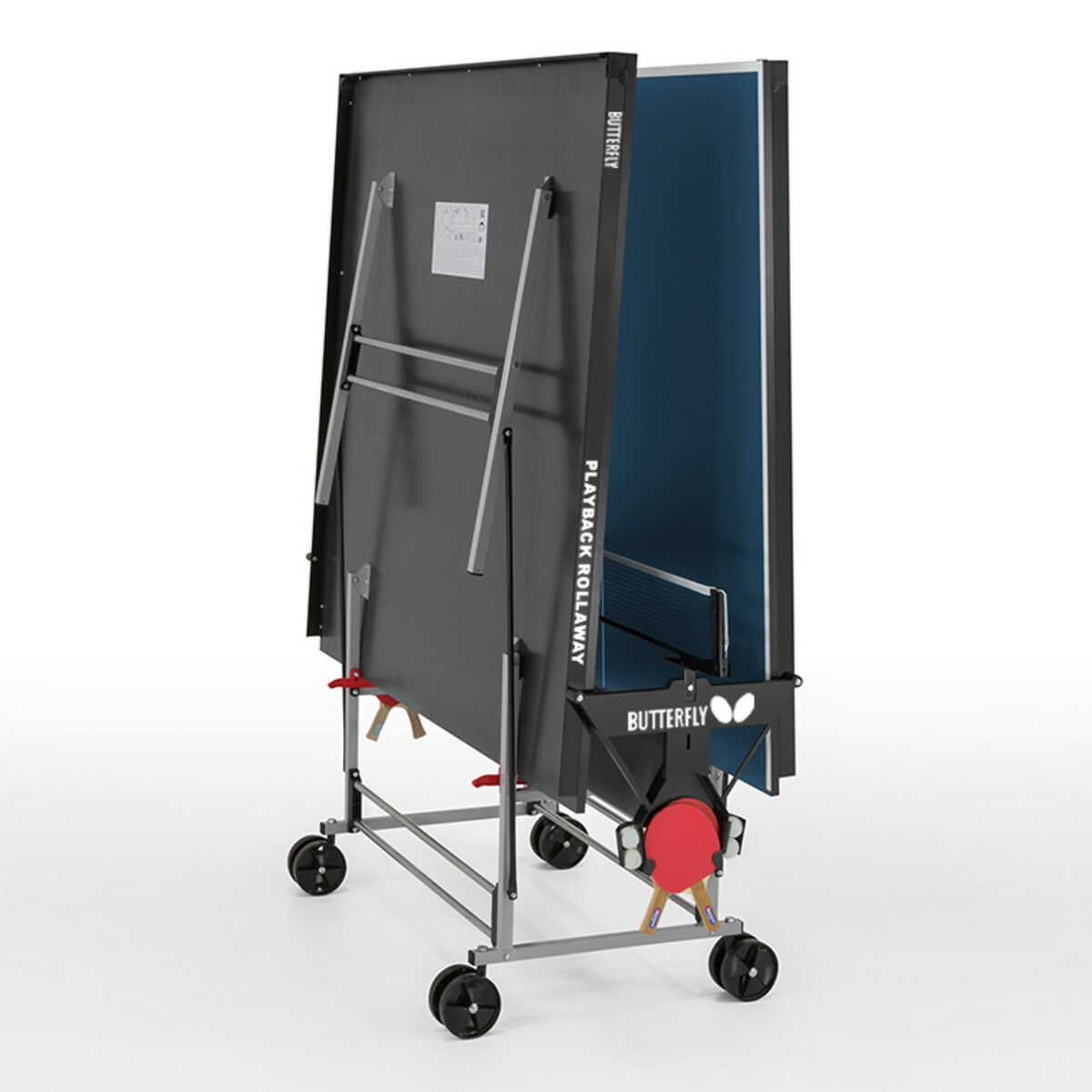 שולחן פינג פונג Butterfly פנים מתקפל Playback 19 Indoor Table (הובלה + התקנה מתנה!)